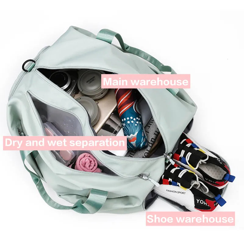 Women Sports Gym Bag