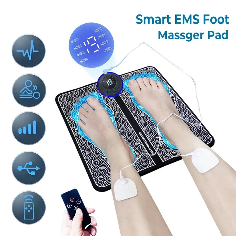 Electric EMS Foot Massager Pad