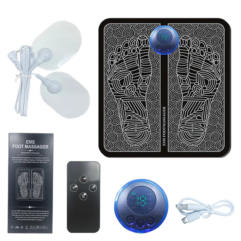 Electric EMS Foot Massager Pad