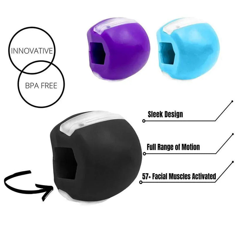 Silica Gel Face Fitness Ball