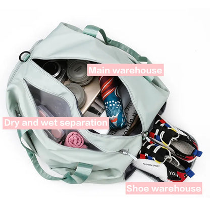 Women Sports Gym Bag