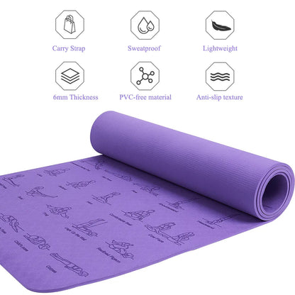 Anti-skid Sports Fitness Mat