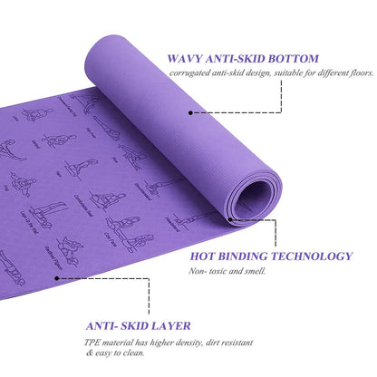 Anti-skid Sports Fitness Mat