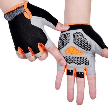 Anti-slip Men Half Finger Gloves