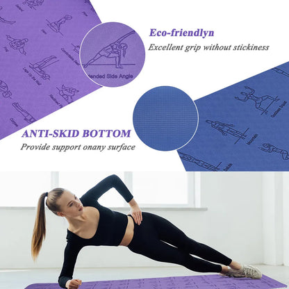 Anti-skid Sports Fitness Mat