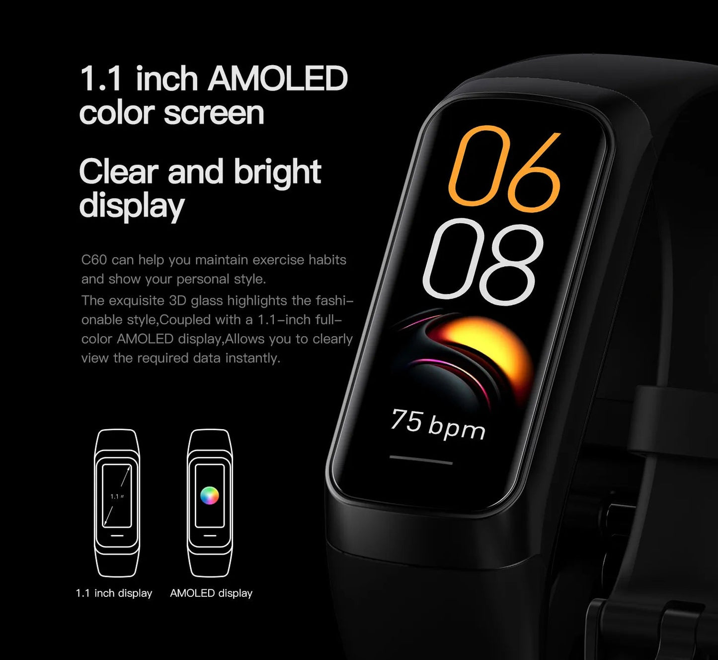 Smart Watch Bracelet for Men