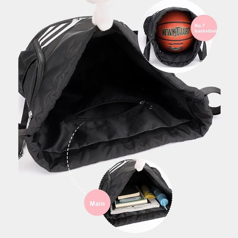 Basketball Backpack Travel Waterproof Bag