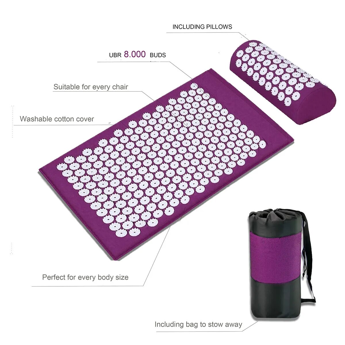 Yoga Mat Back Pain Relief Pad